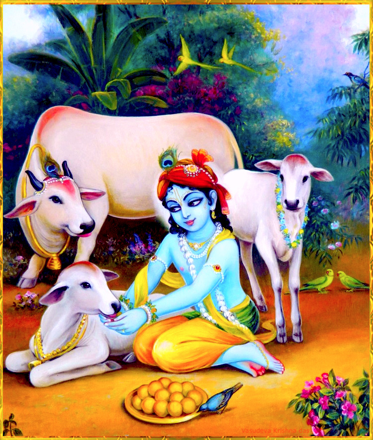 Krishna Nectar Lilas part 13 “Churning Kheer & Other Fun” – Mahanidhi Swami