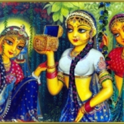 Krishna Dresses Radha